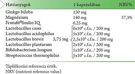 Ginkgo biloba 150 mg + Magnézium