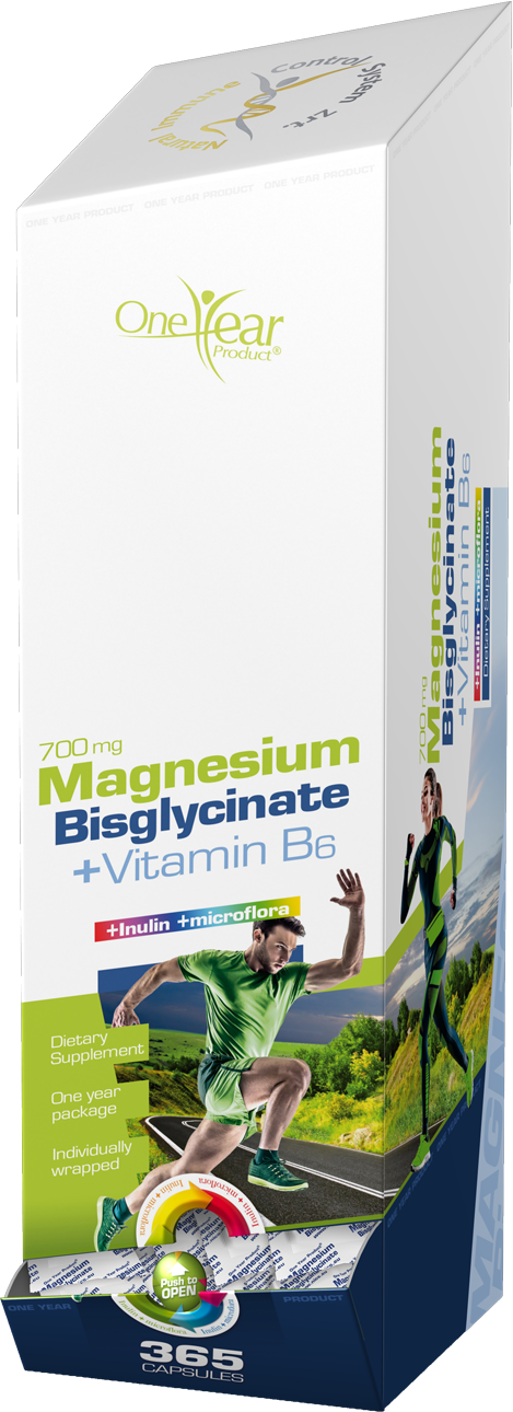 Magnézium 700 + B6-vitamin