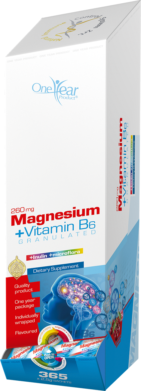 Magnézium + B6-vitamin