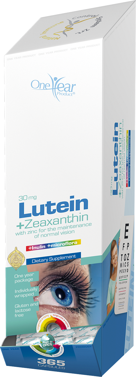 Lutein 30 mg + Zeaxanthin